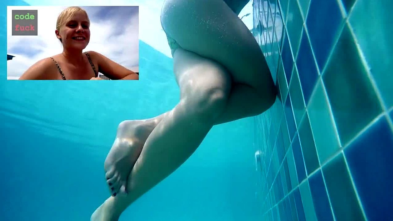 Obscene TALK out of doors POLL UNDERWATER MASTURBATION THIGH